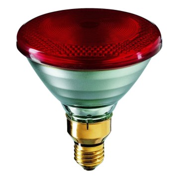 Дебелостенна инфрачервена лампа PHILIPS PAR38 E27/150W/230V