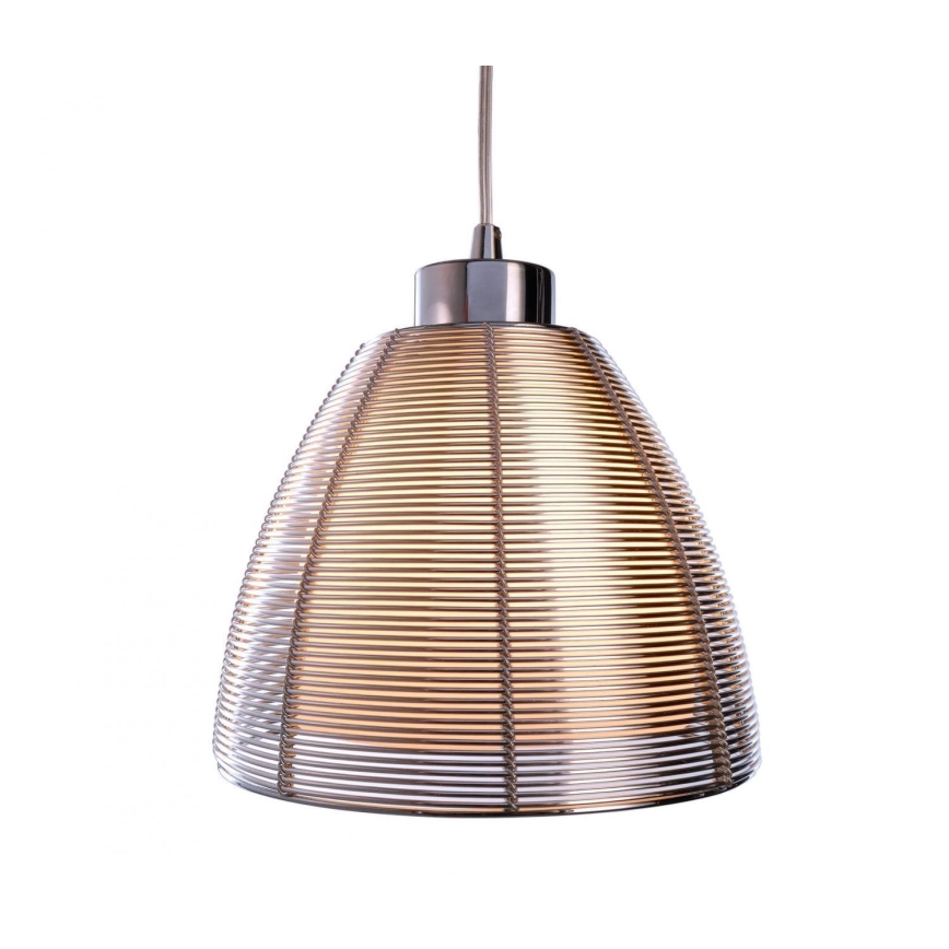 Deko-Light 342025 - Пендел FILO 1xE27/60W/230V Ø 19 см сребрист
