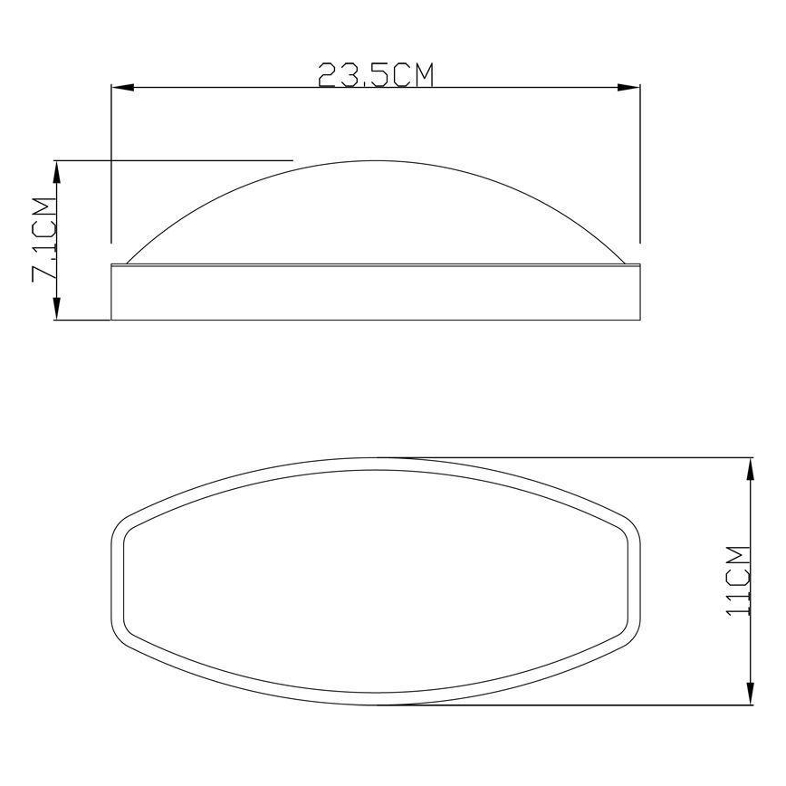 Deko-Light 731092 - LED Екстериорен аплик ERIDANI LED/13W/230V IP44 антрацит