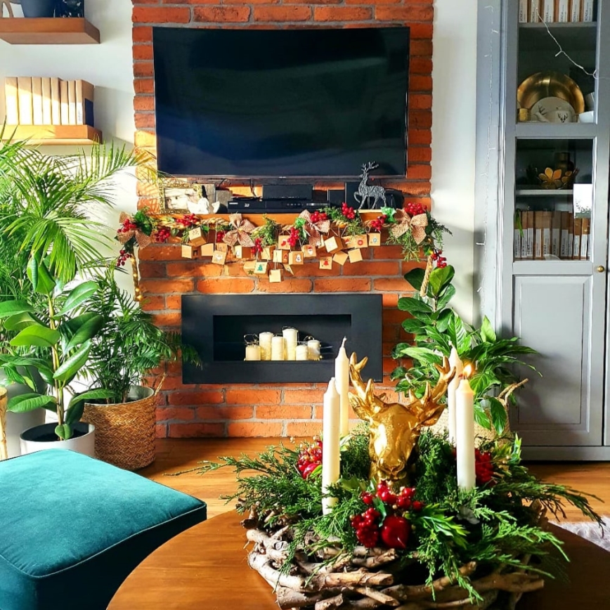 Kratki - Вграден био камина 40x90 см 2kW черен