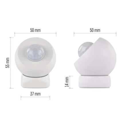 Детектор за движение GOSMART 1xCR123A