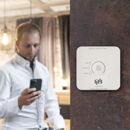 Детектор за въглероден окис GoSmart 2xAA Wi-Fi Tuya