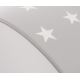 Детска лампа STARS GREY 2xE27/60W/230V сива
