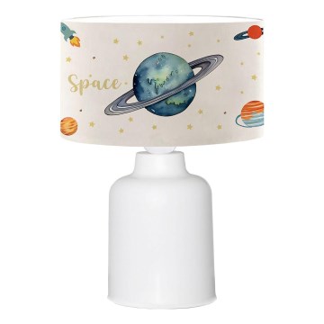 Детска лампичка CANDY 1xE27/40W/230V бяла/пъстра