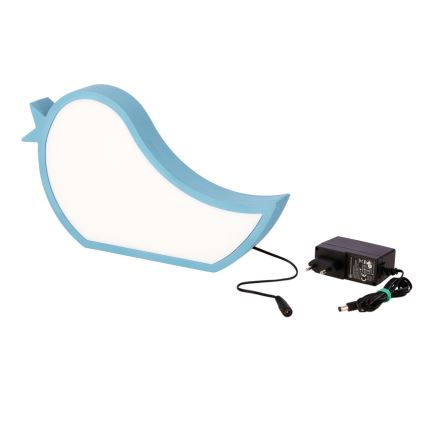 Детска LED маса лампа BIRD LED/12W/230V синя