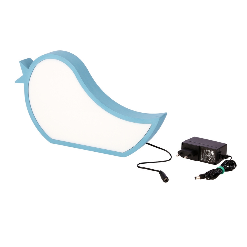 Детска LED маса лампа BIRD LED/12W/230V синя