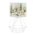 Детска настолна лампа KIDS ROOM, 1xE27/60W/230V, Ø 18 см, с дизайн на животни