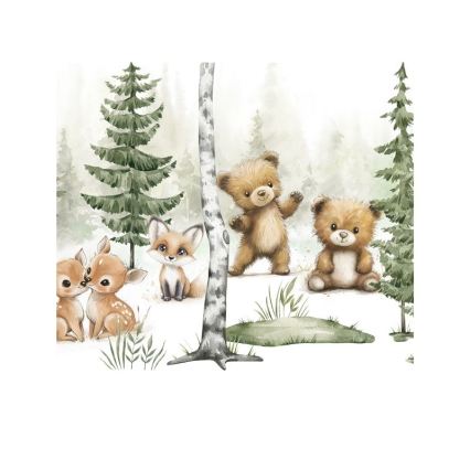 Детска настолна лампа KIDS ROOM, 1xE27/60W/230V, Ø 18 см, с дизайн на животни