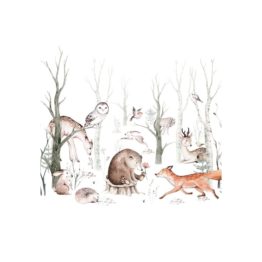 Детска настолна лампа KIDS ROOM 1xE27/60W/230V Ø 18 см с животински мотив