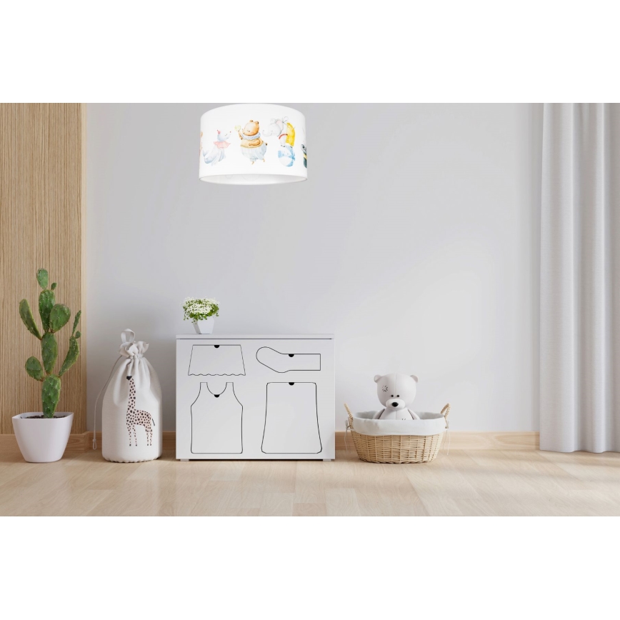 Детска плафониера CIRCUS 1xE27/60W/230V