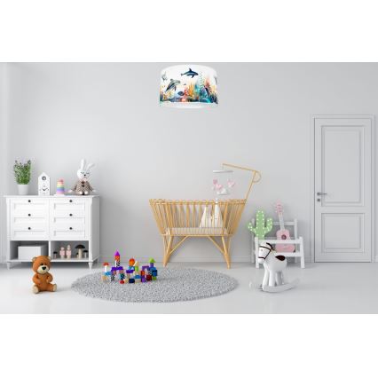 Детска плафониера OCEAN 1xE27/60W/230V