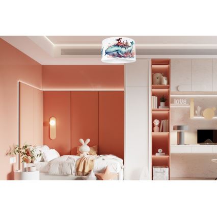 Детска плафониера OCEAN 1xE27/60W/230V