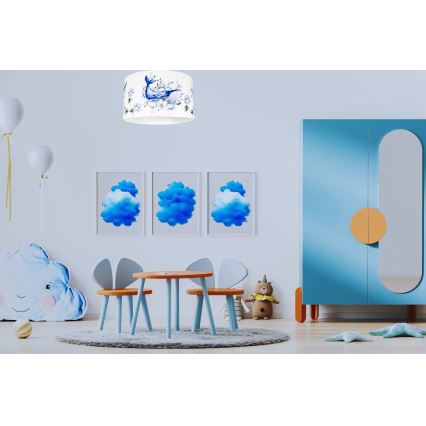 Детска плафониера OCEAN 1xE27/60W/230V