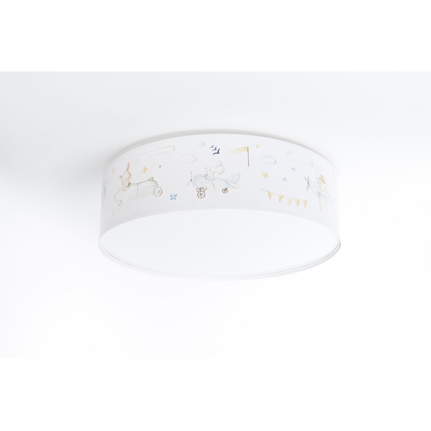 Детска плафониера SWEET DREAMS 2xE27/60W/230V Ø 40 см