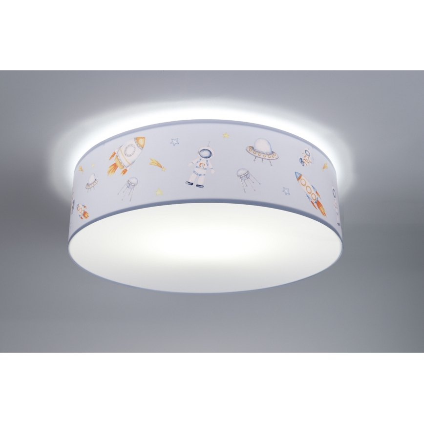 Детска плафониера SWEET DREAMS 2xE27/60W/230V Ø 40 см
