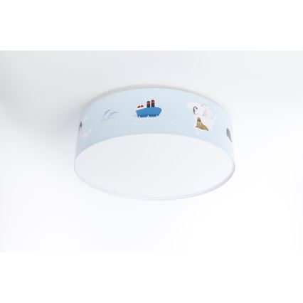 Детска плафониера SWEET DREAMS 2xE27/60W/230V Ø 40 см