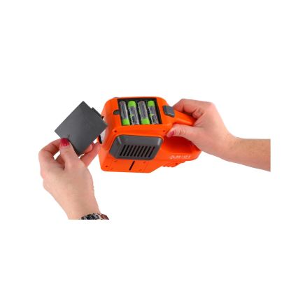 Детска косачка с функция за балончета и осветление, 4xAA