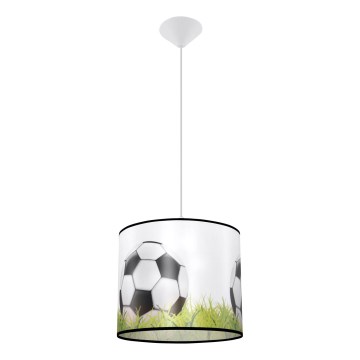 Детски пендел FOOTBALL 1xE27/15W/230V Ø 30 см футбол