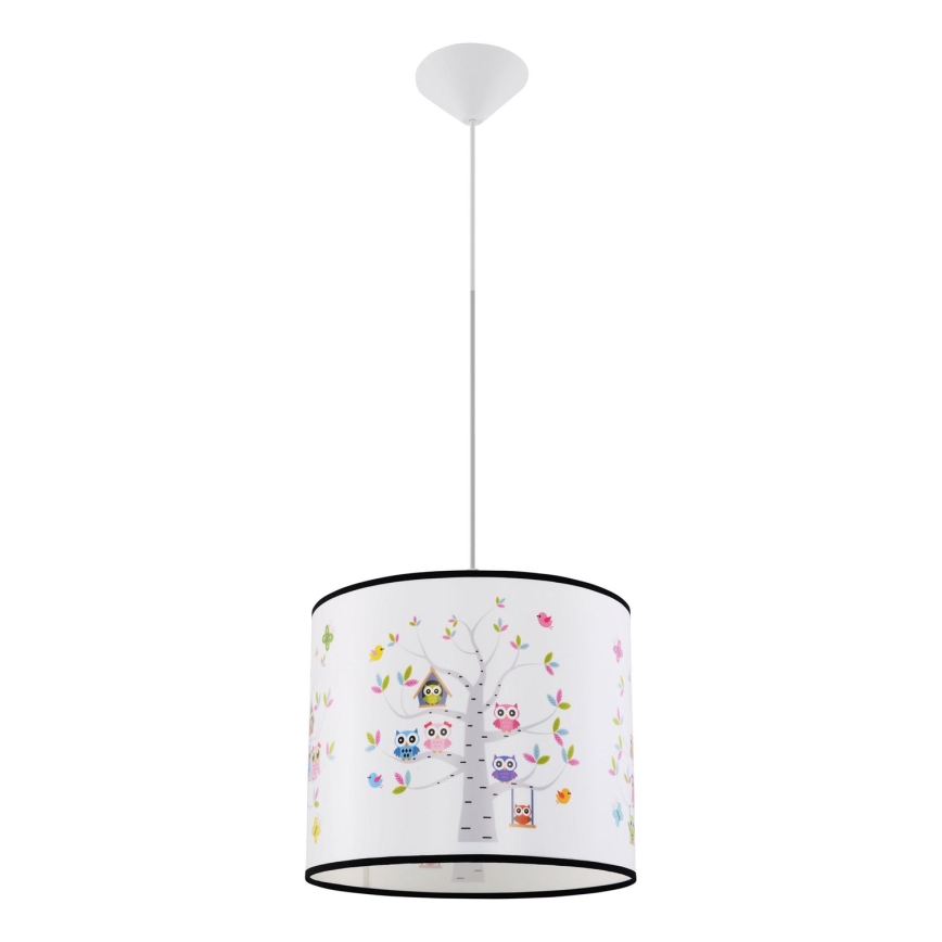 Детски пендел OWLS 1xE27/15W/230V Ø 30 см сови