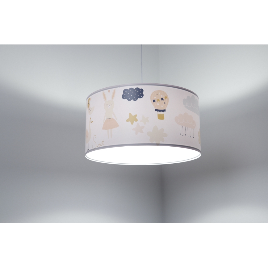 Детски пендел SWEET DREAMS 1xE27/60W/230V Ø 30 см