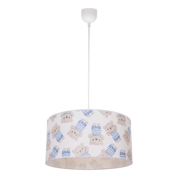Детски полилей KIDS ROOM 1xE27/60W/230V Ø 40 см меченце