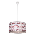 Детски полилей KIDS ROOM 1xE27/60W/230V Ø 40 см, мотив пожарникари