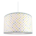 Детски Полилей на верижка DOTS GREEN 1xE27/60W/230V
