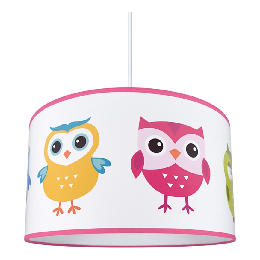 Детски Полилей на верижка OWLS 1xE27/60W/230V