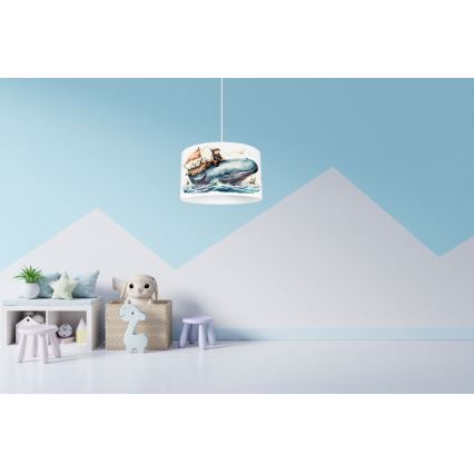 Детски полилей OCEAN 1xE27/60W/230V