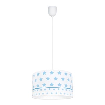 Детски полилей PIKKI 1xE27/60W/230V син
