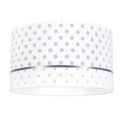 Детски полилей PIKKI 1xE27/60W/230V сив