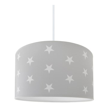 Детски полилей STARS GREY 1xE27/60W/230V