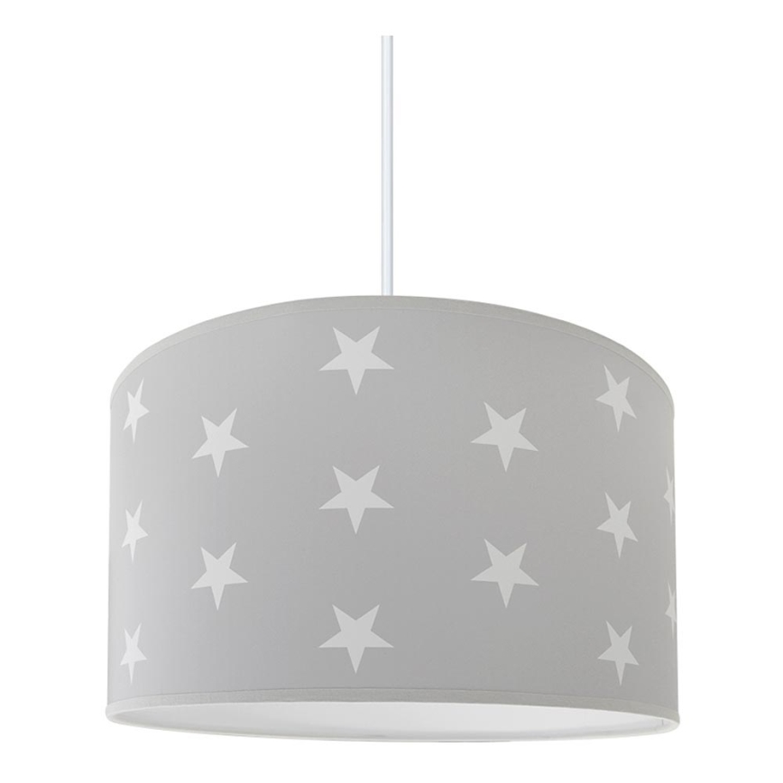 Детски полилей STARS GREY 1xE27/60W/230V