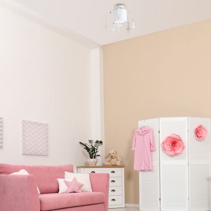 Детски повърхностно монтиран Полилей BALLET 1xE27/60W/230V