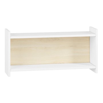 Детски рафт за стена BUBO 35x72 см бял/бежов