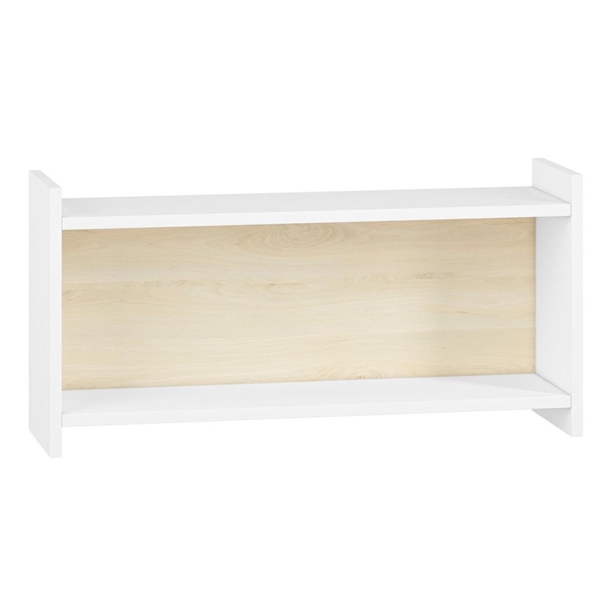 Детски рафт за стена BUBO 35x72 см бял/бежов