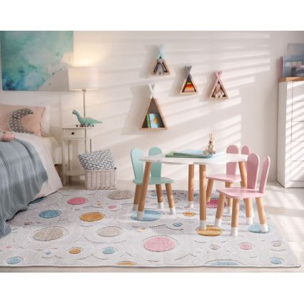 Детски килим PIAR 120x170 cm пъстроцветен/на точки