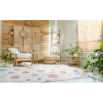 Детски килим PIAR 160x230 см многоцветен/на точки