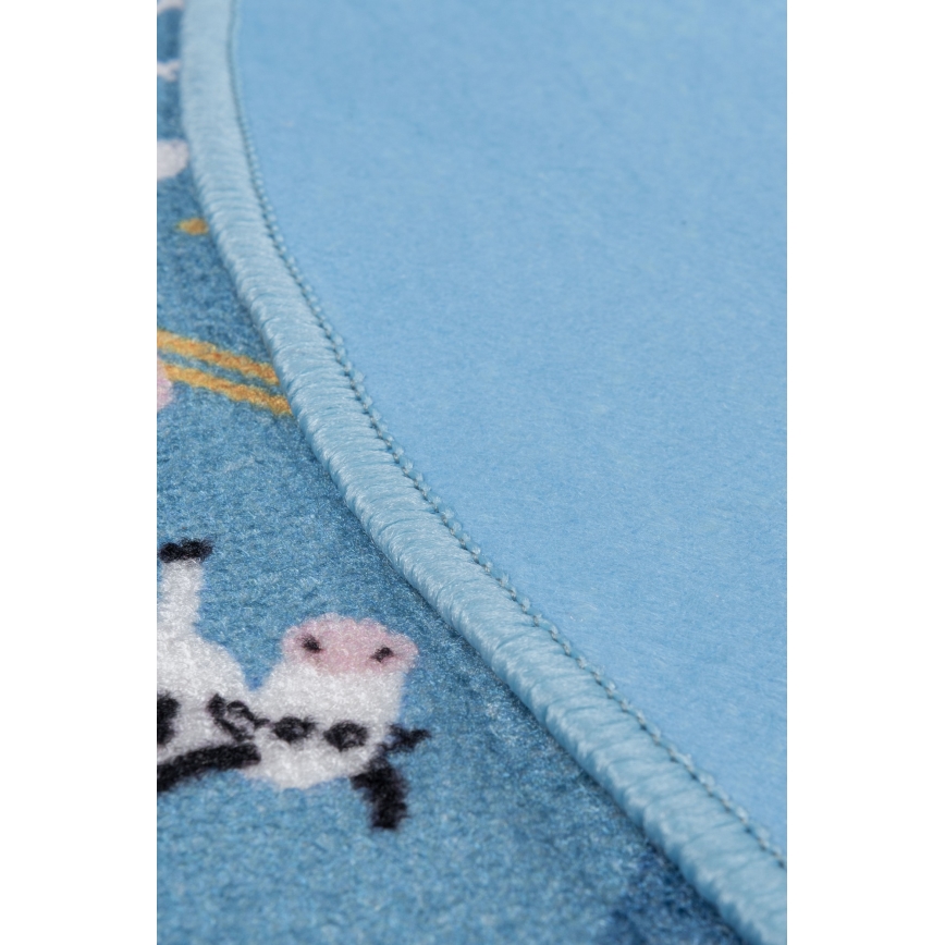 Детски килим STELLA STREETS 120 см син/град