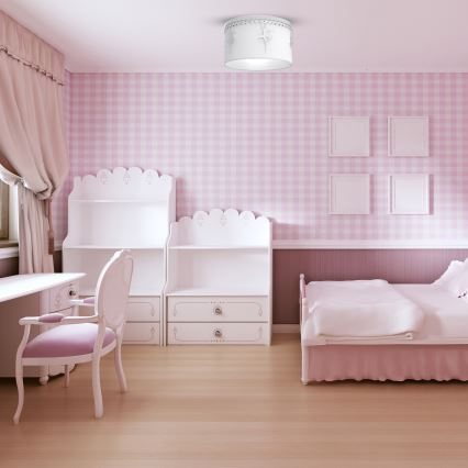 Детскo Лампа за таван BALLET 1xE27/60W/230V