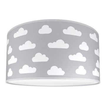 Детскo Лампа за таван CLOUDS GREY 2xE27/60W/230V сива