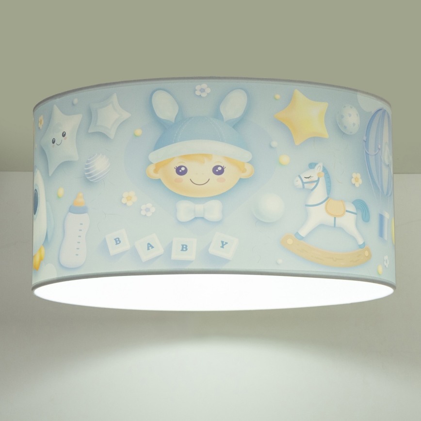 Детско таванно осветително тяло KIDS ROOM 1xE27/60W/230V, диаметър 40 см, космонавт
