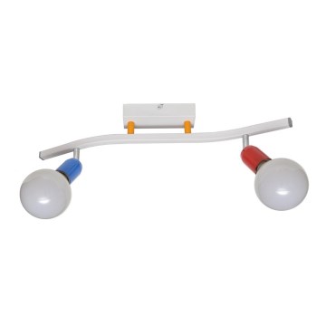 Детскo Точково осветително тяло MORRISON 2xE27/15W/230V