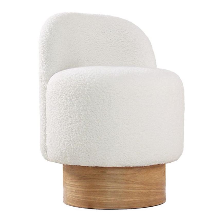 Детско кресло RIKI 40×47 см бяло