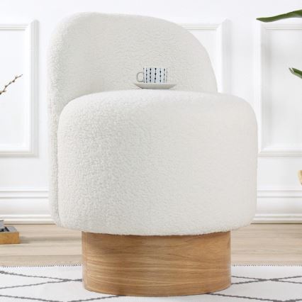 Детско кресло RIKI 40×47 см бяло