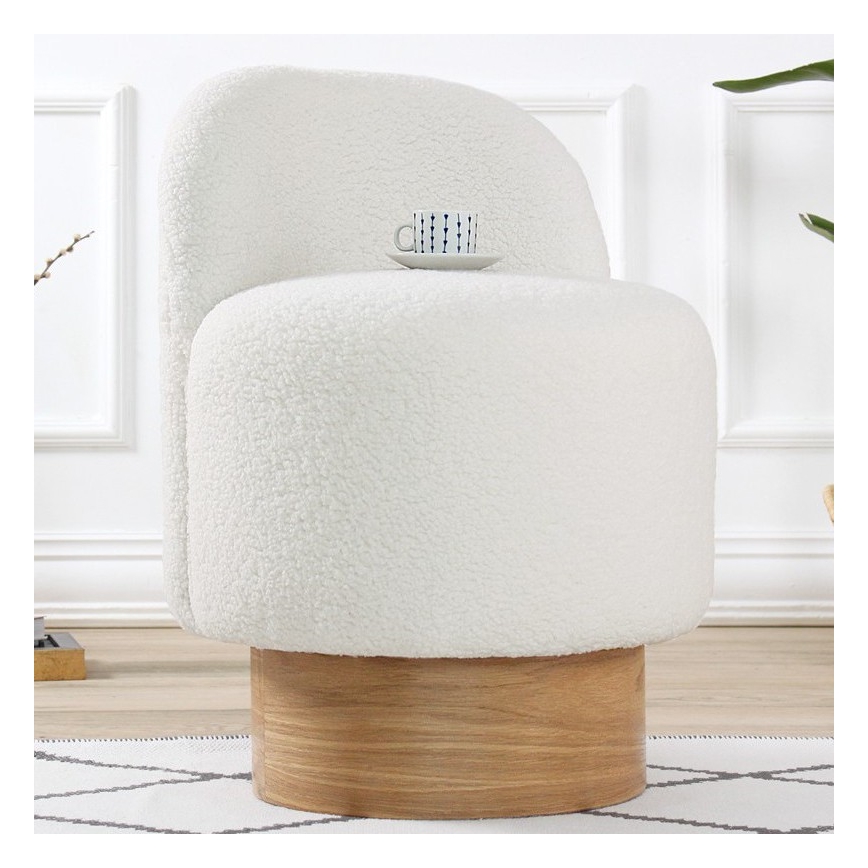 Детско кресло RIKI 40×47 см бяло