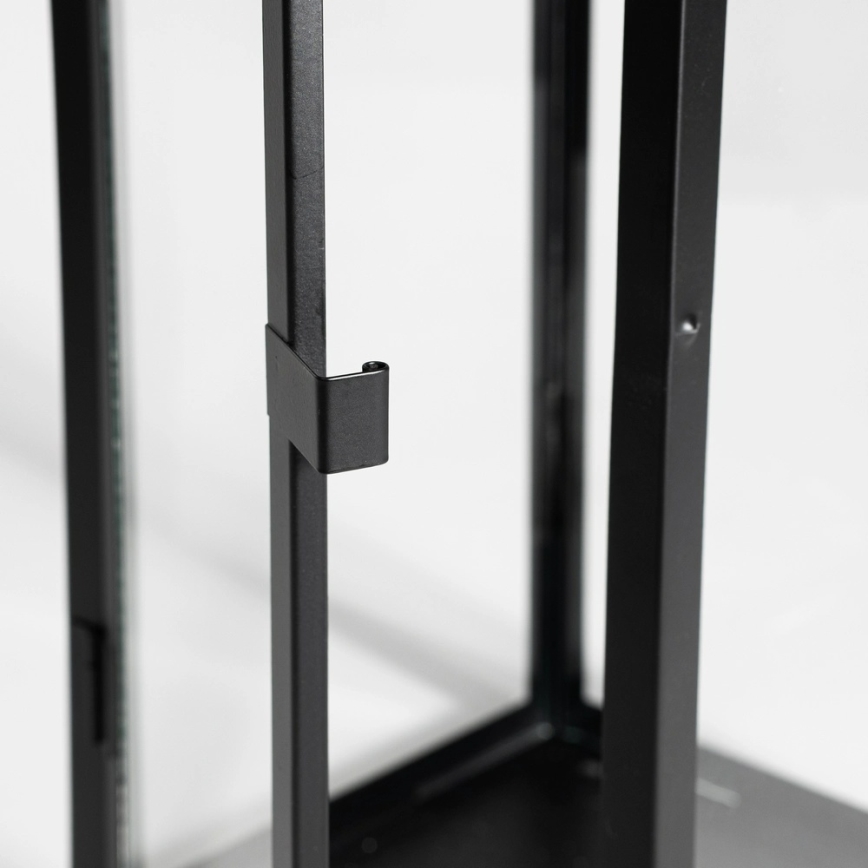 Декоративен фенер 49 см черен