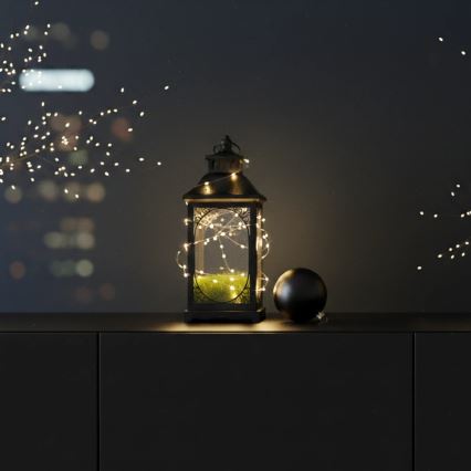 Декоративен фенер ROSEHILL 40 см, черен