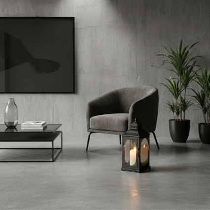 Декоративен фенер ROSEHILL 54,5 см черен