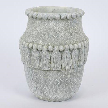Декоративен кана сив 25,5x20,5 см
